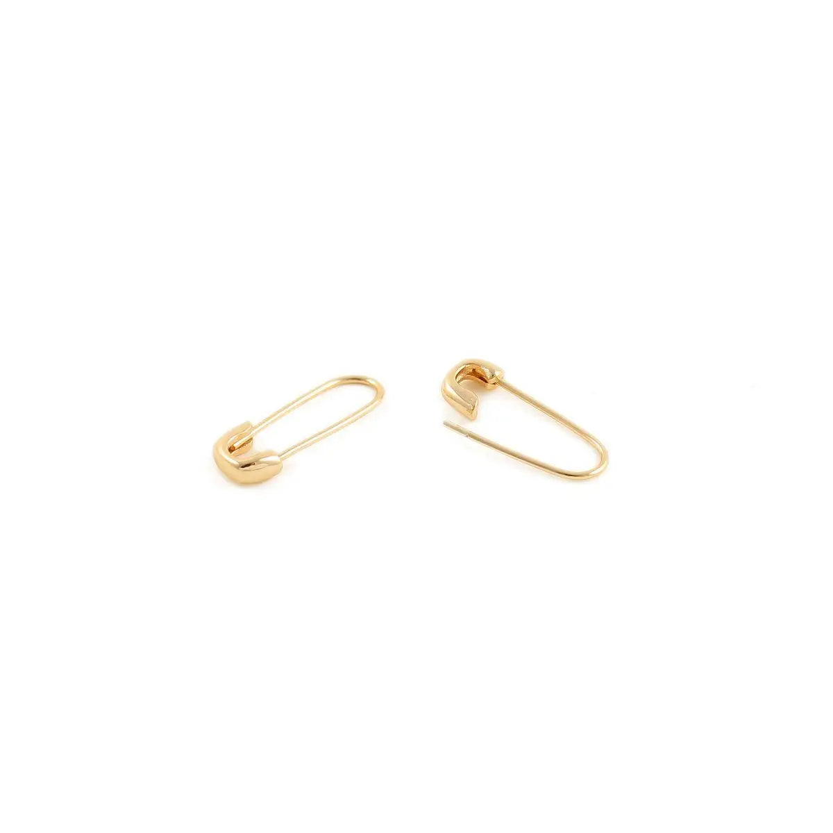 Silver Vermeil Job clothes pin Earrings