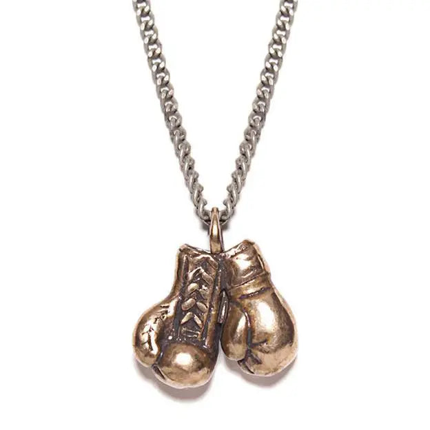 Customized Text Name Boxing Glove Chain Necklace 1 Pair Boxing Glove P –  Layla's Curve