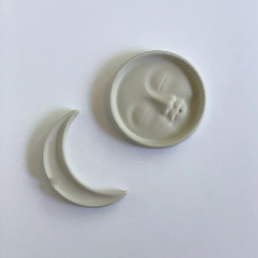 Moon Concrete 2 Piece Dish