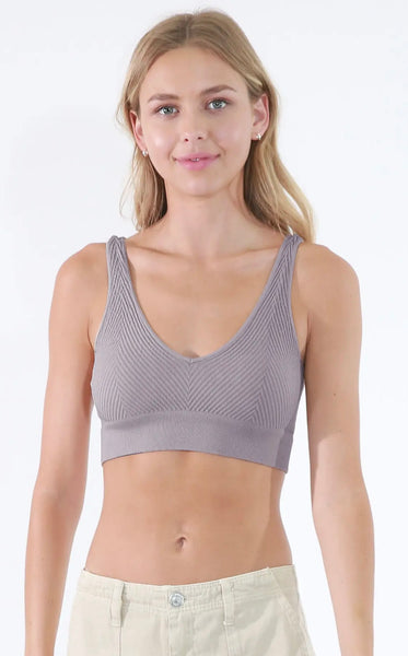 Penningtons + Chevron Seamless Bralette